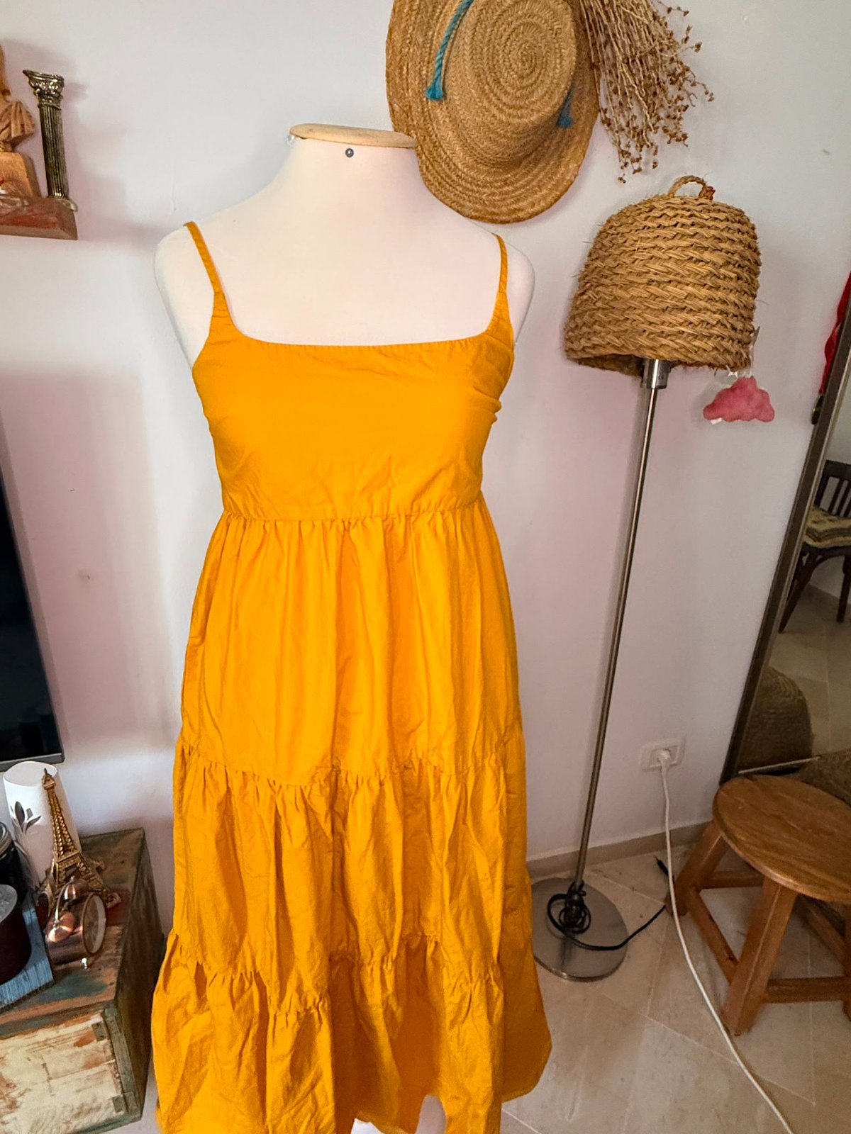 Robe Zara moutarde 