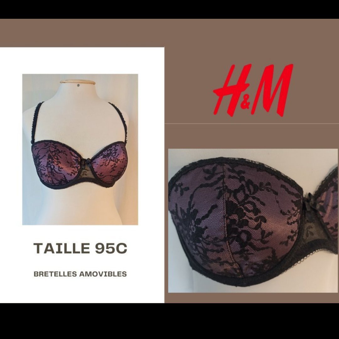 Lot 3 soutiens gorge 95C