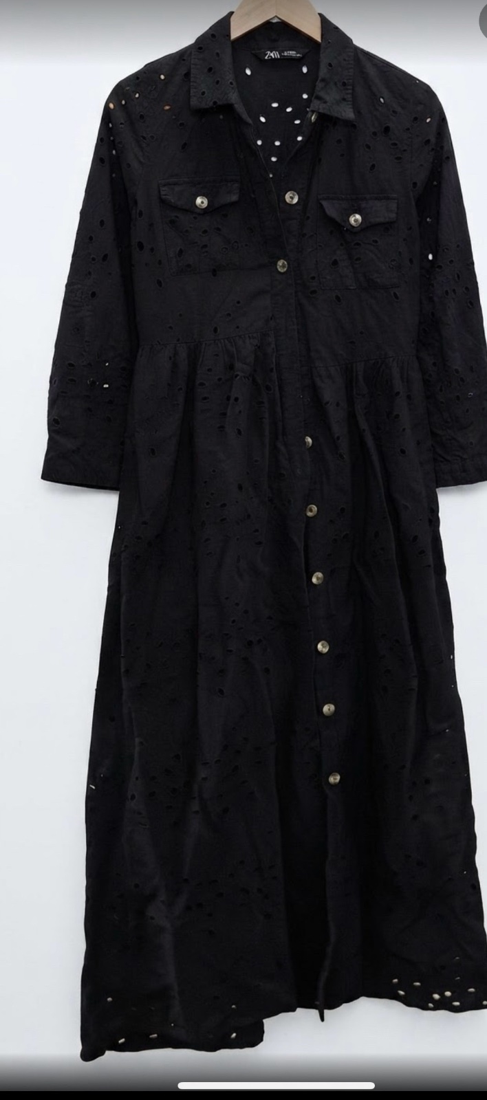 Robe chemise noire