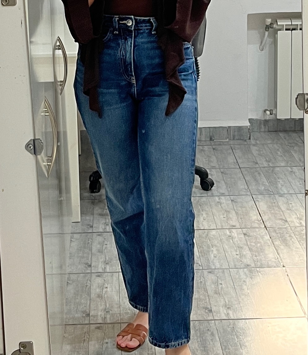 Jean zara mom fit taille 40