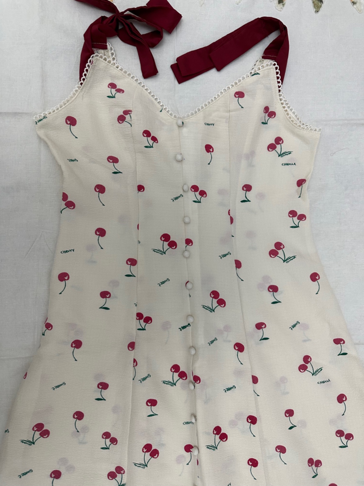 Robe cerise 🍒