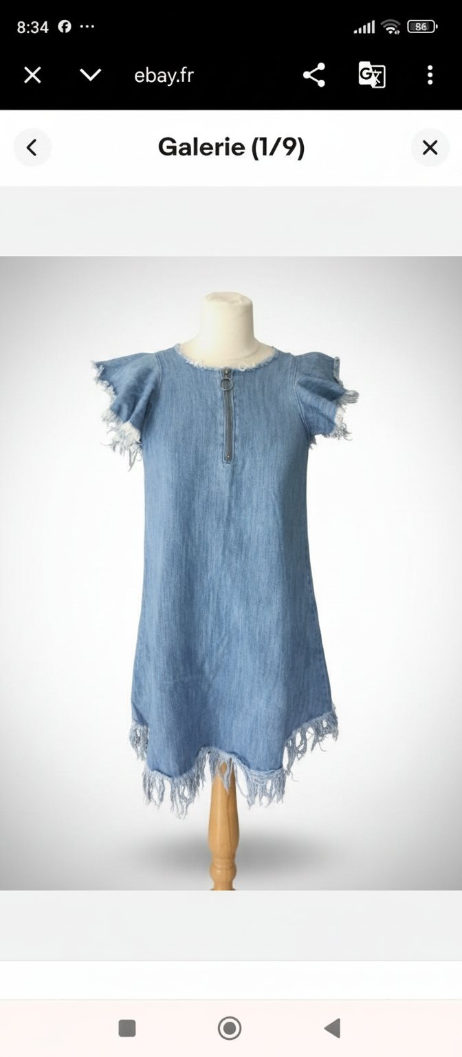 Robe jean 