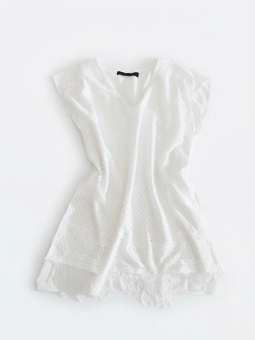 Une robe blanche