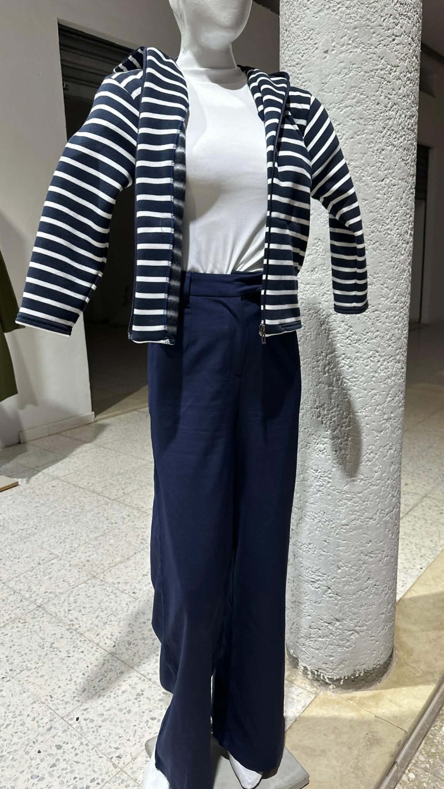 Pantalon habillé Bleu 