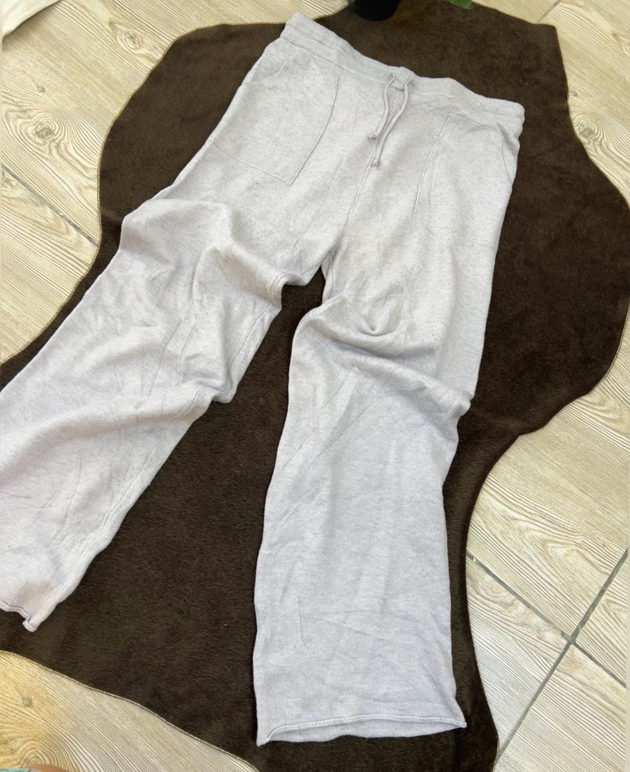 Pantalon gris femmes