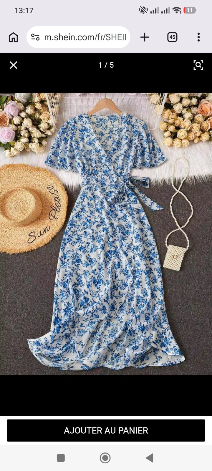 Robe fleurie 