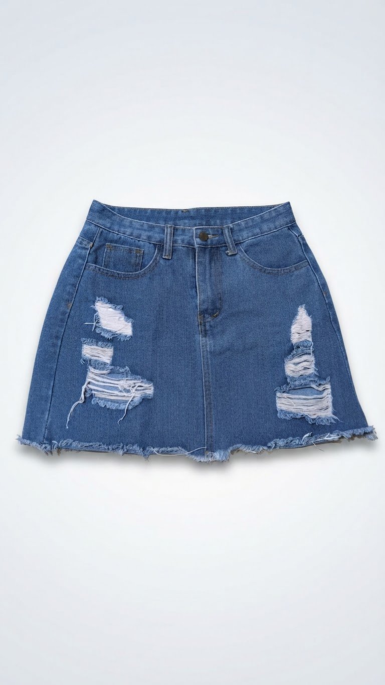 Jupe jean