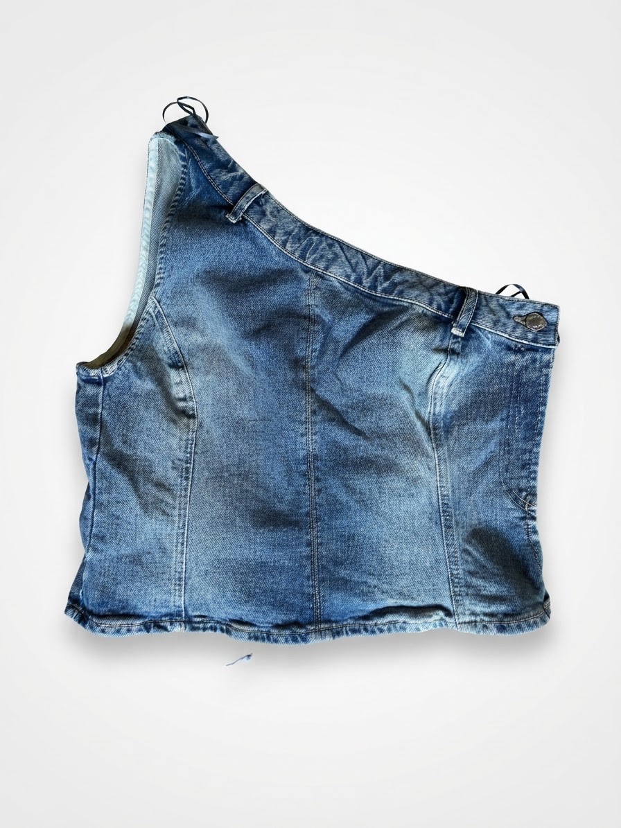 Top en jean ZARA