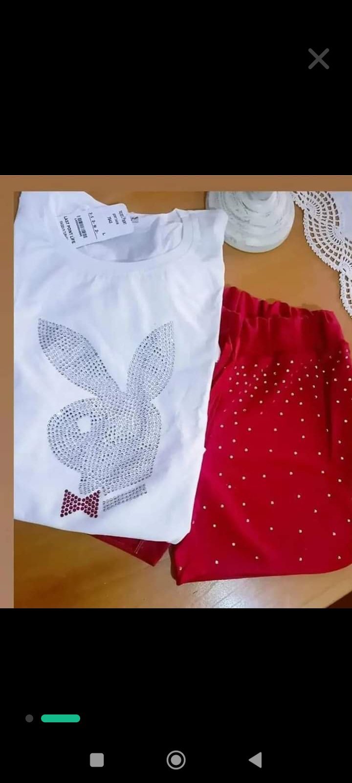 Set en coton disponible taille S M L