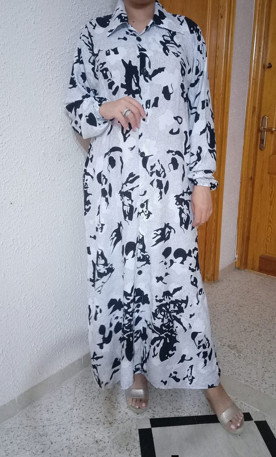 2 robes grand taille 44/46/48 tissu fluide sayefi 2 couleurs disponibles 