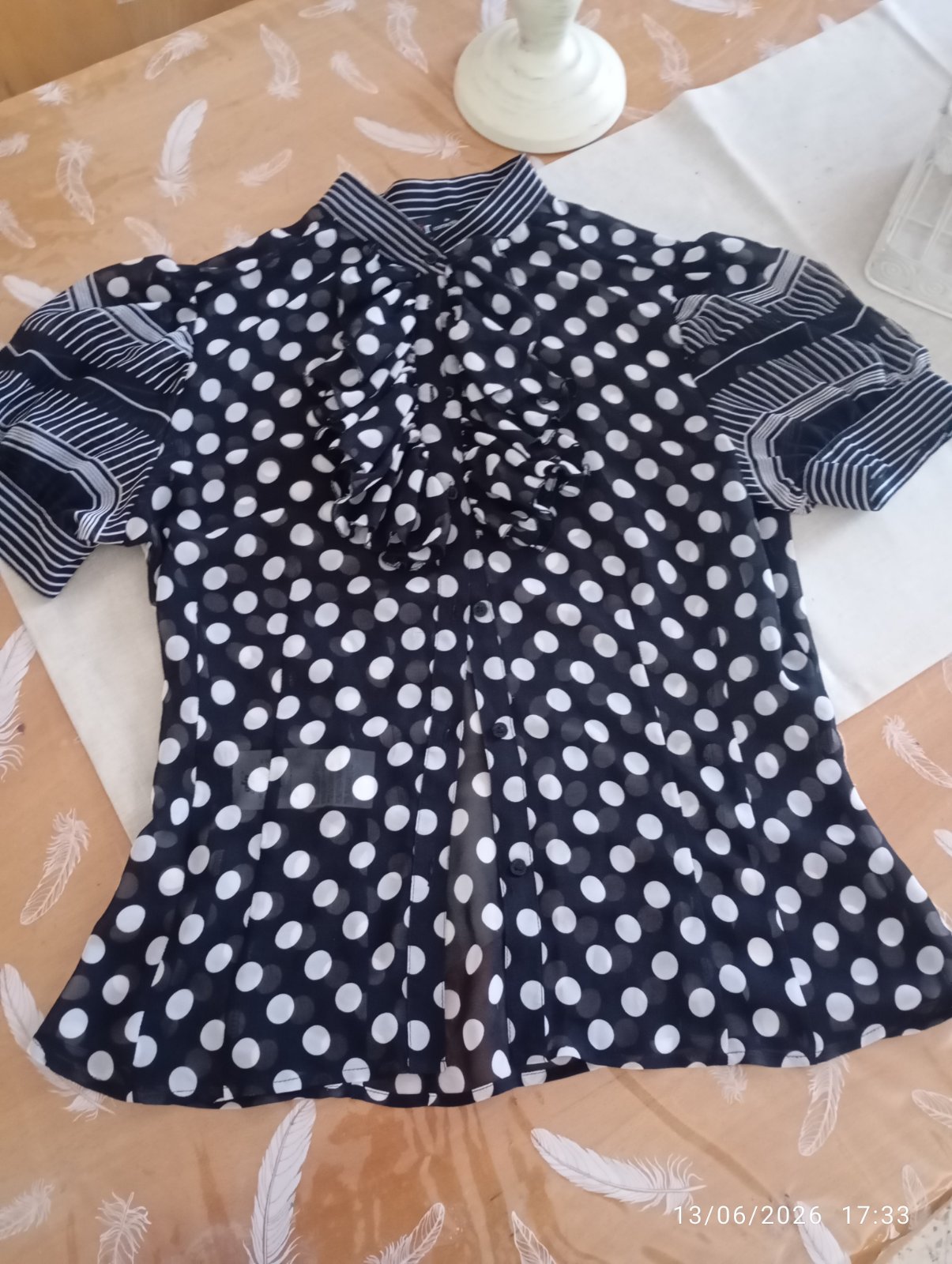Chemise en crêpe tendance 