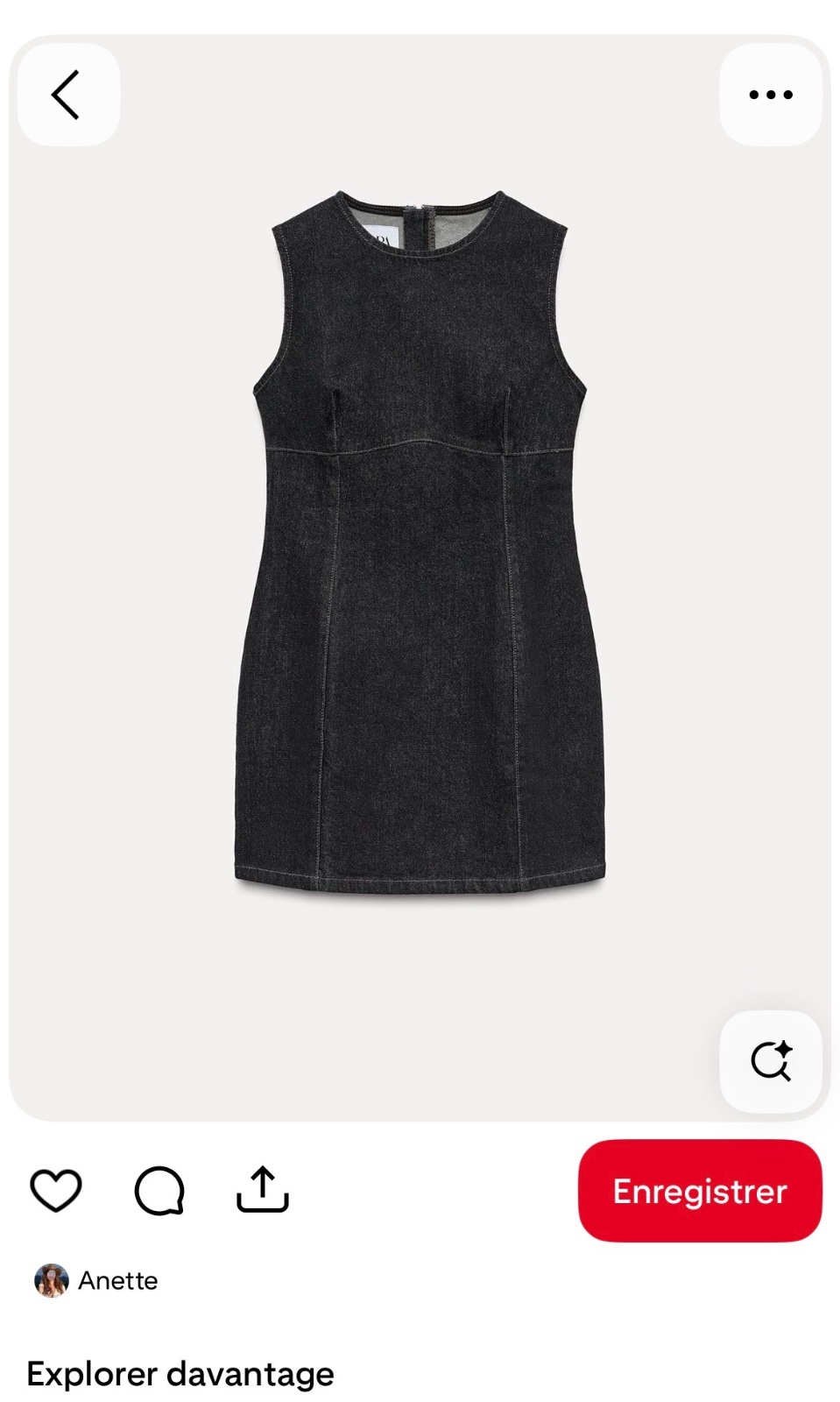 Tres belle Robe zara prsq neuve