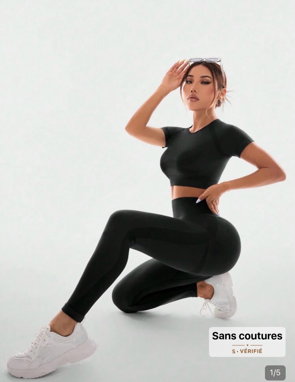 Set fitness noir