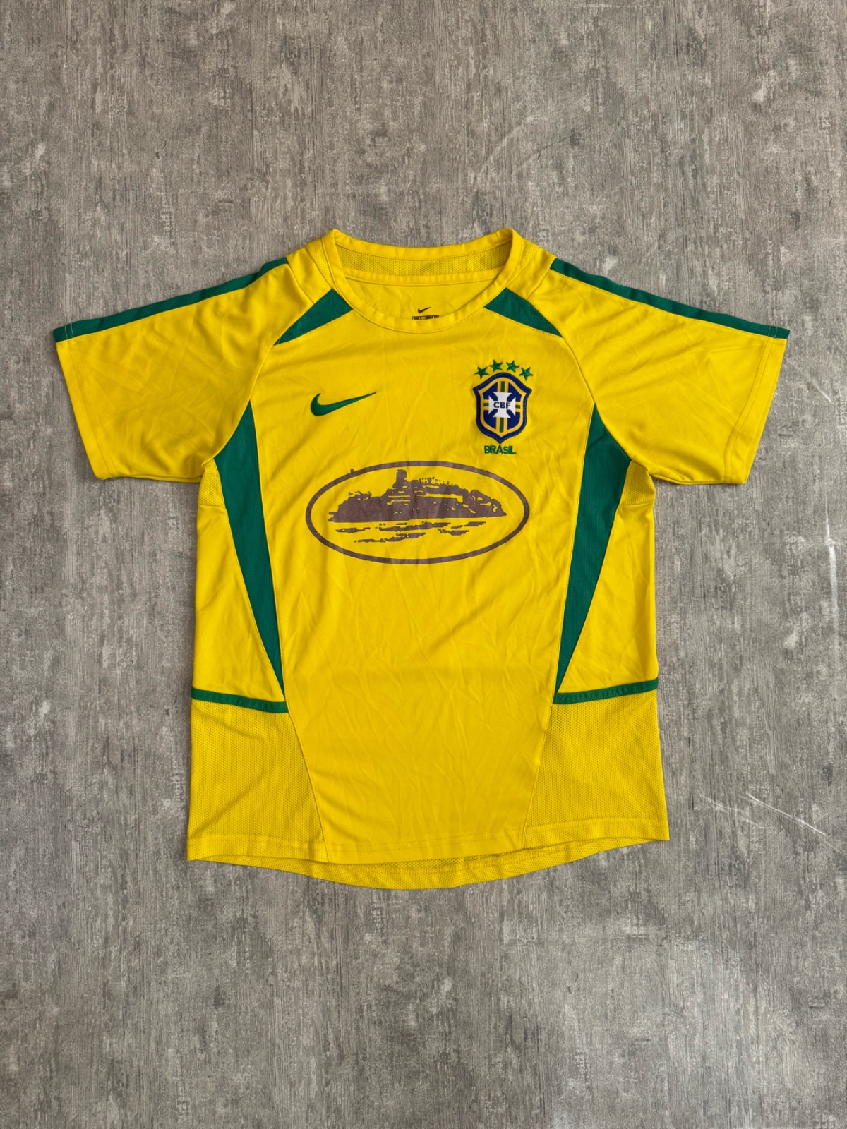 Maillot de brezil x corteiz