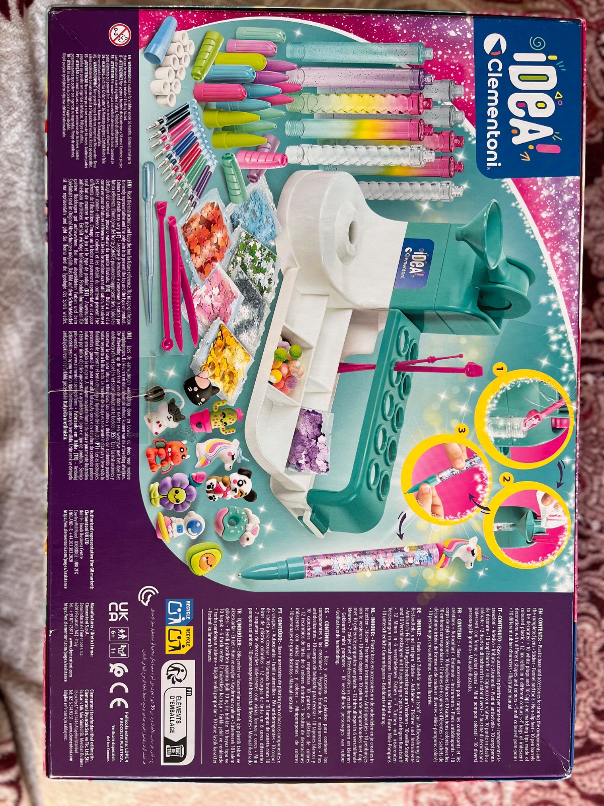 Clementoni Atelier des stylos créatifs – Coffret 6+