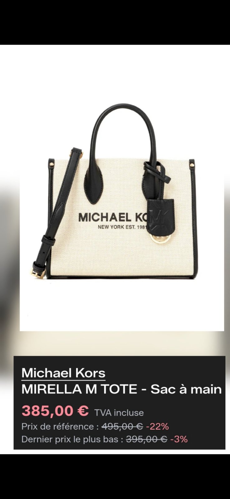 Sac à bandouliére MK 