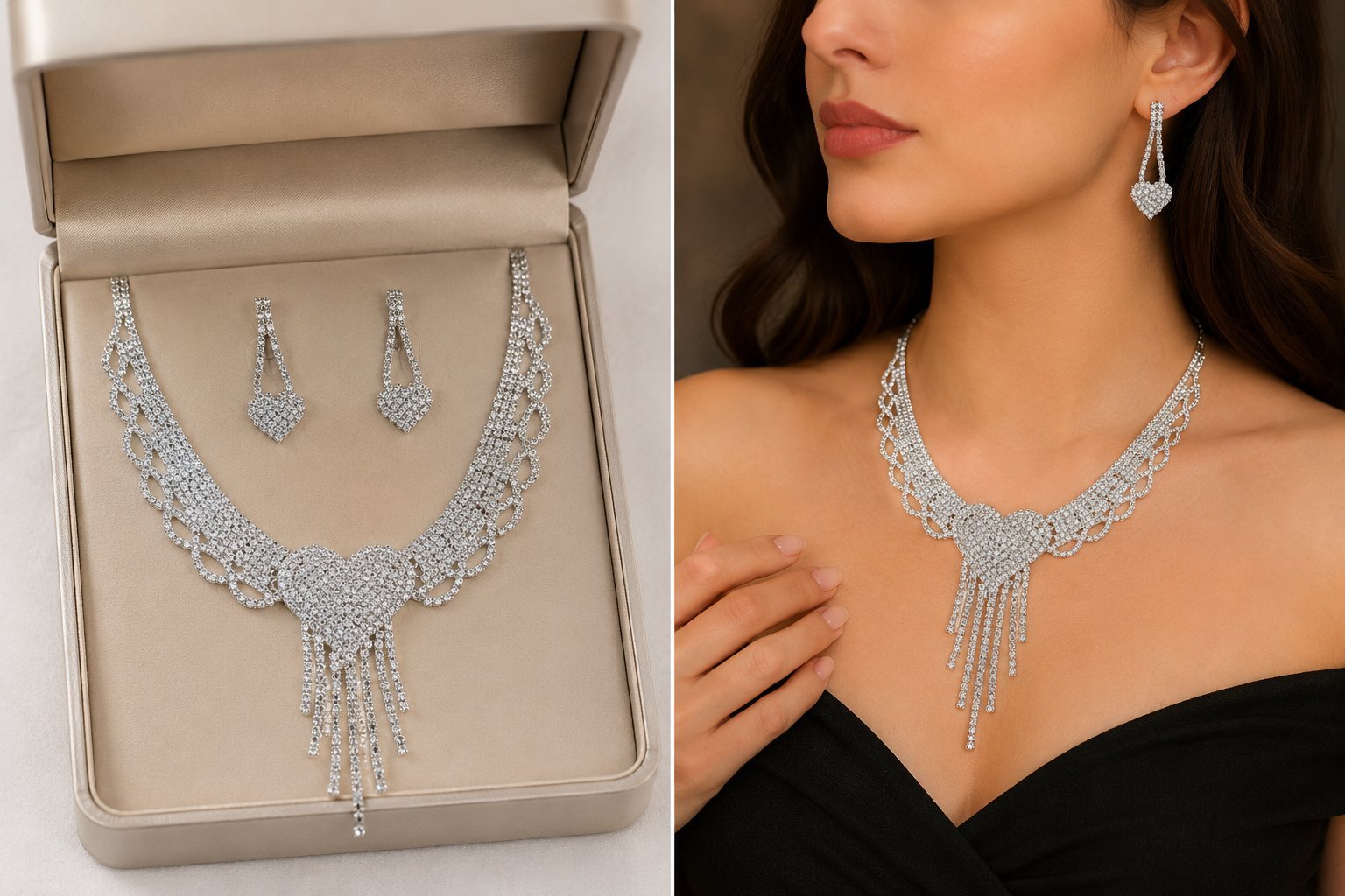 Parure en acier 