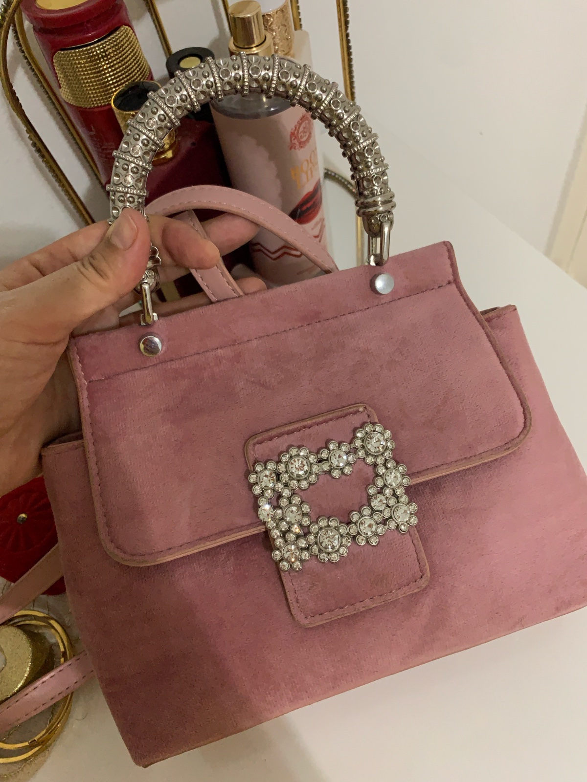 Sac a main avec bandouliére
