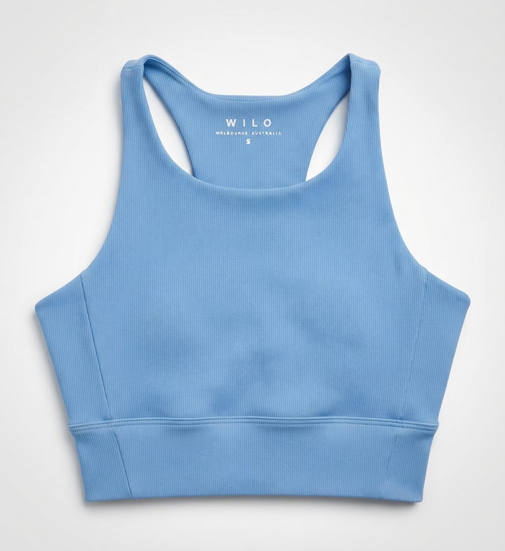 Brassiere de sport WILO bleu ciel 