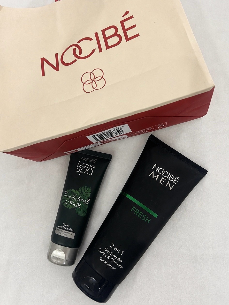 Nocibé Men : gel douche Et crème pour les mains
