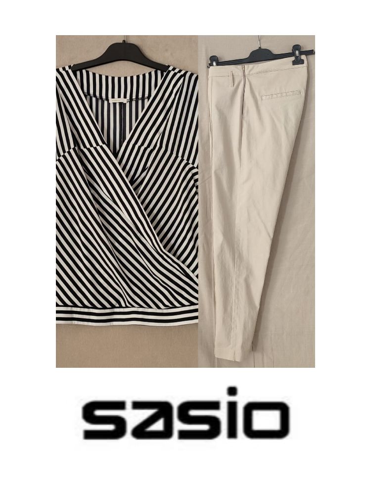 Lot pantalon + chemisier chic