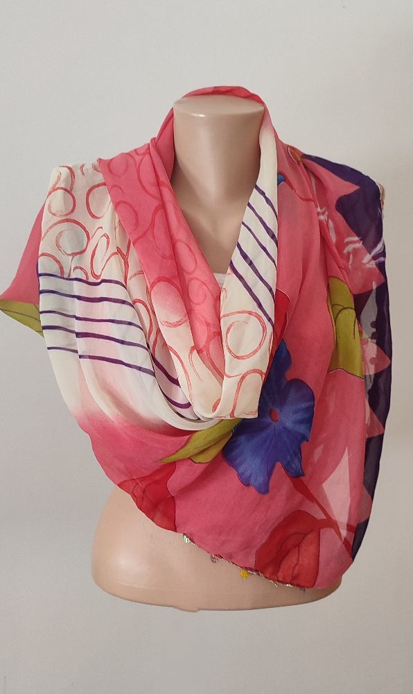 Foulard multicolore 