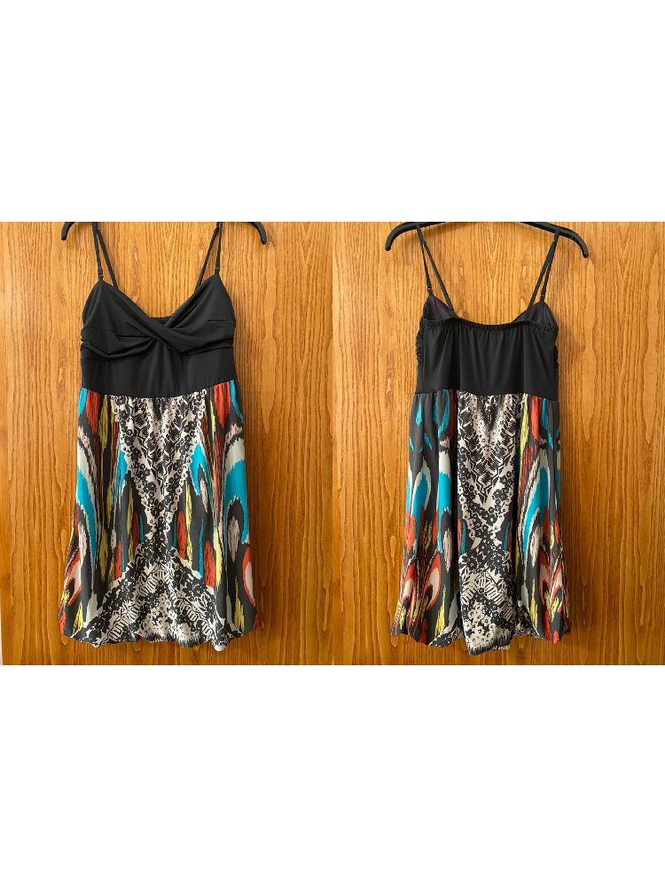 Robe de plage élastiquée 