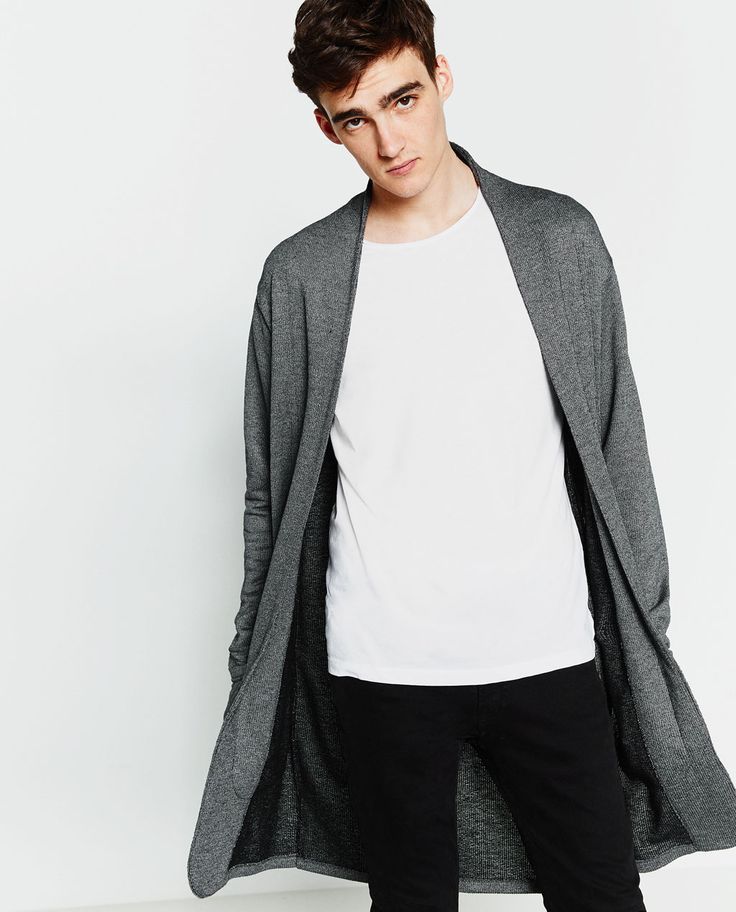 ZARA Cardigan long homme
