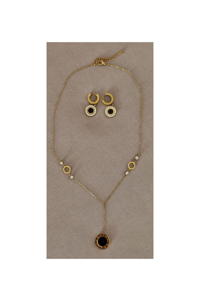 Collier & boucles design Bvlgari