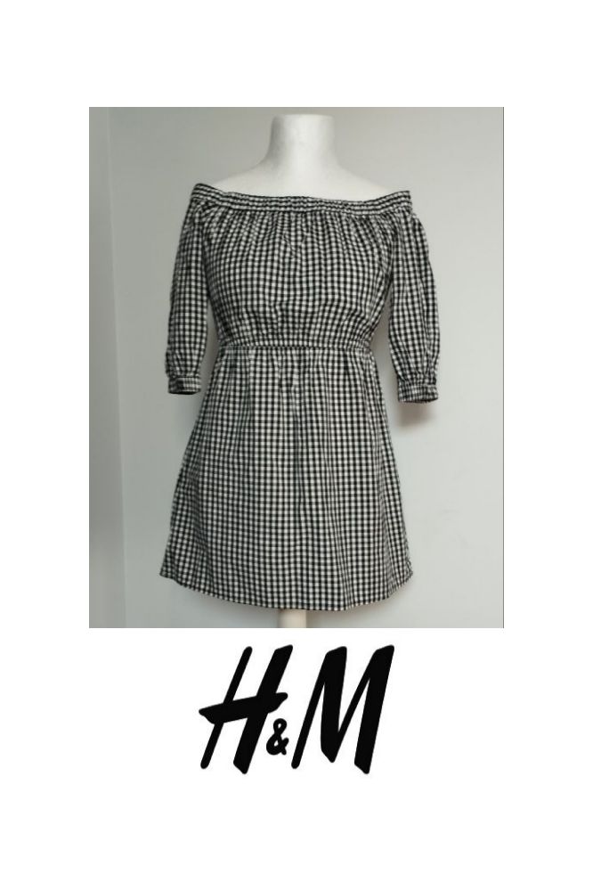 Robe tunique off shoulder