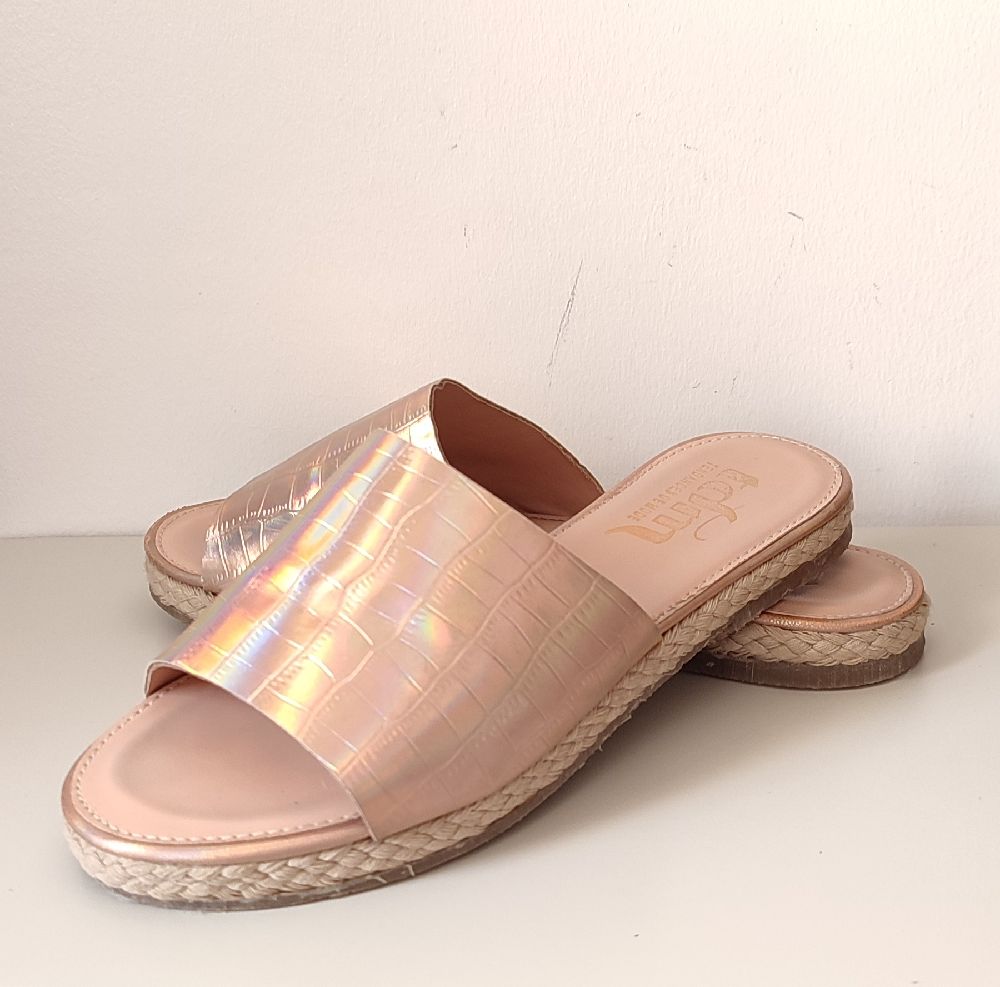 MULES CROCO PAILLETTE