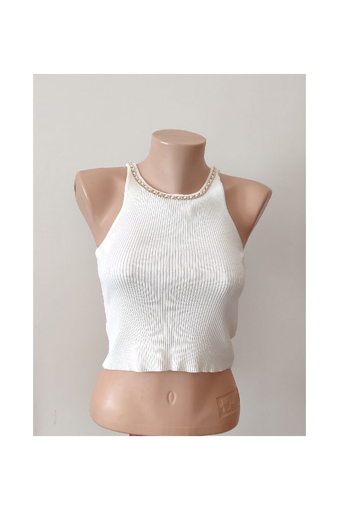 Crop top écru 🔥