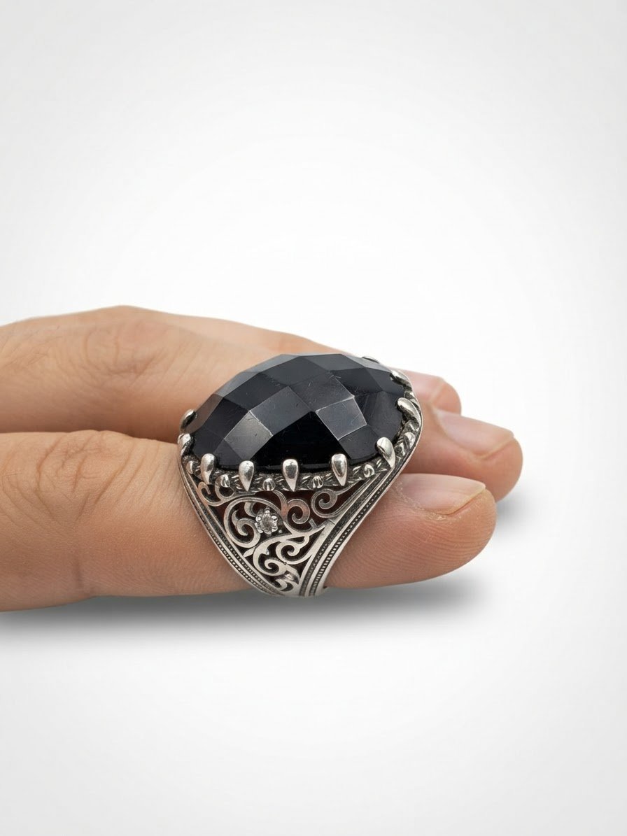 Bague homme argent