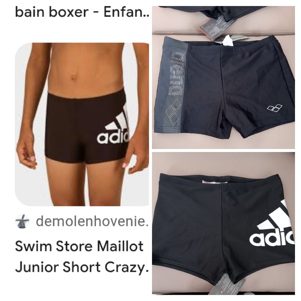 Deux maillots Pour ado (13/14 ans) 🖤🖤🩳🖤🖤