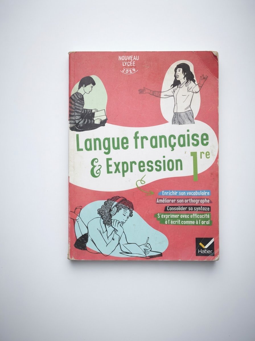 Livre langue française et expression 💗💗💗💗