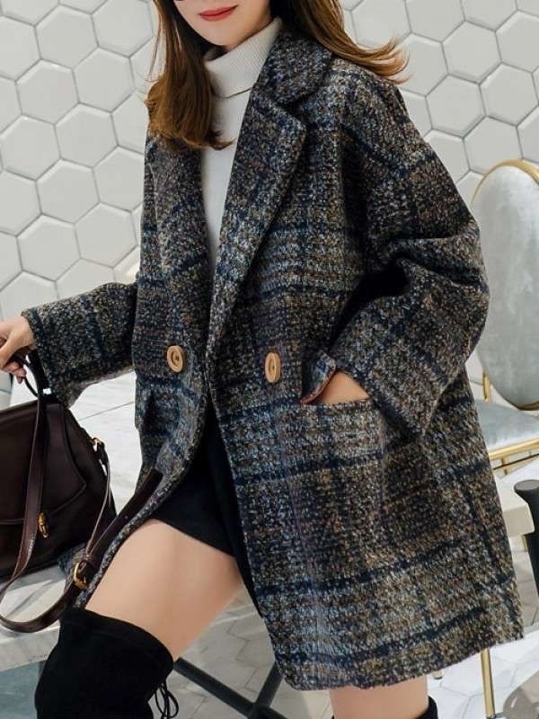 Manteau en laine 
