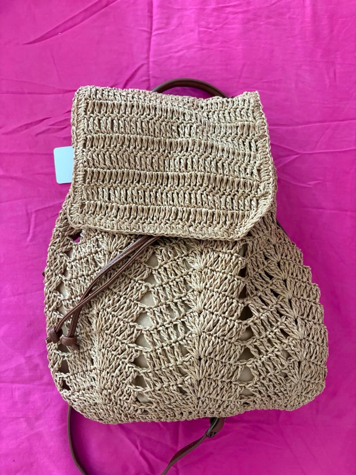 Sac a dos neuf tissé