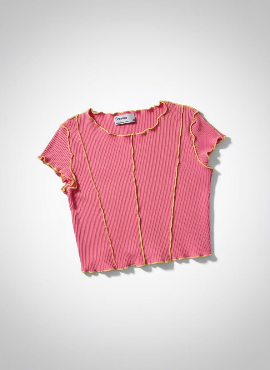 T-shirt rose  bershka 
