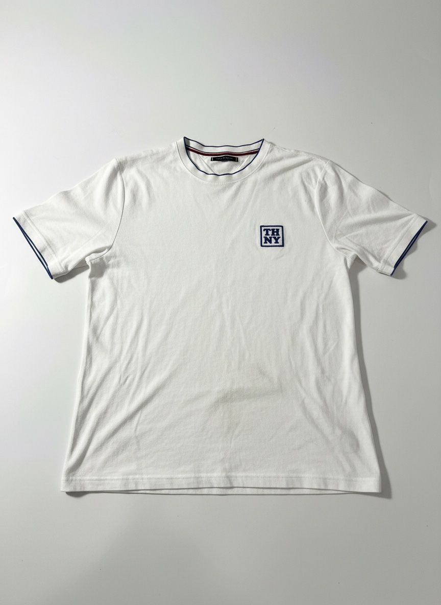 T-shirt blanc tommy hilfiger 