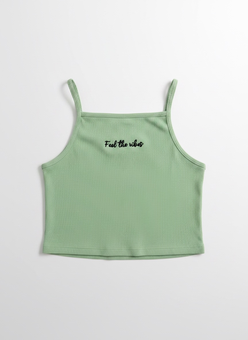Crop top vert h&a