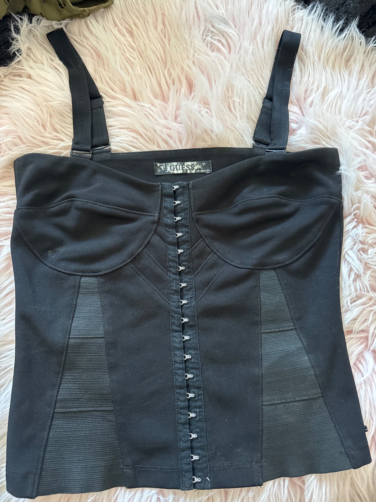 Y2k corset vintage guess