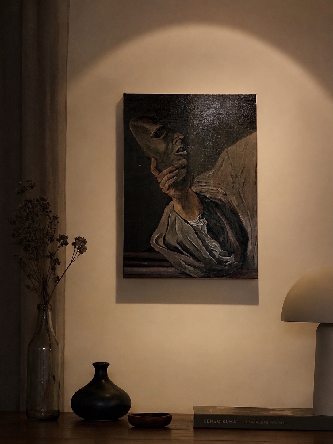 Handmade  painting  30x 40  Tableau peinture acrylique 