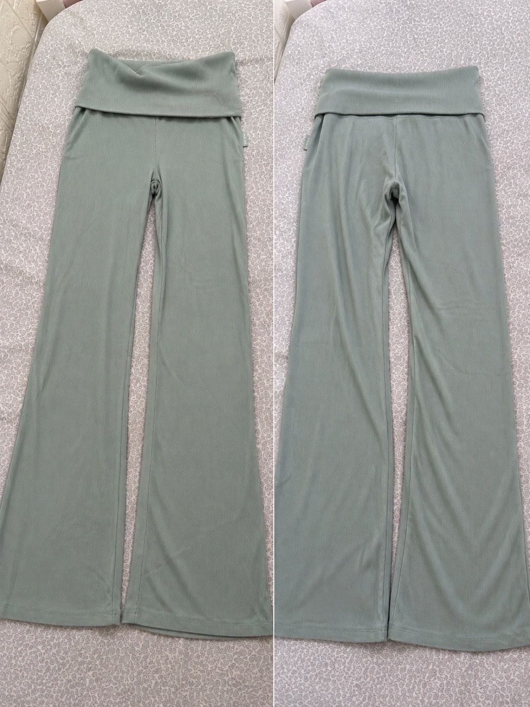 100% cotton yoga pants  elastique ylabes M 