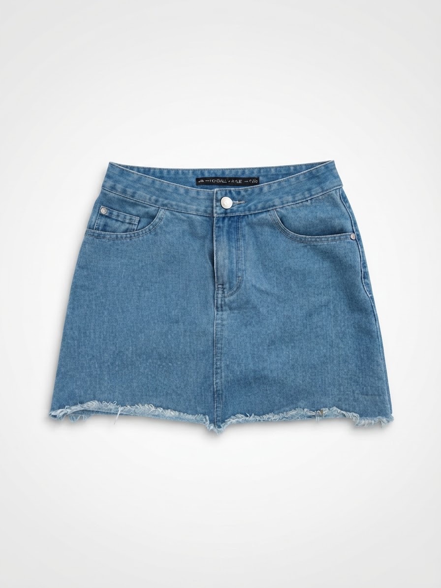 Jupe jean Kendall + Kylie collection