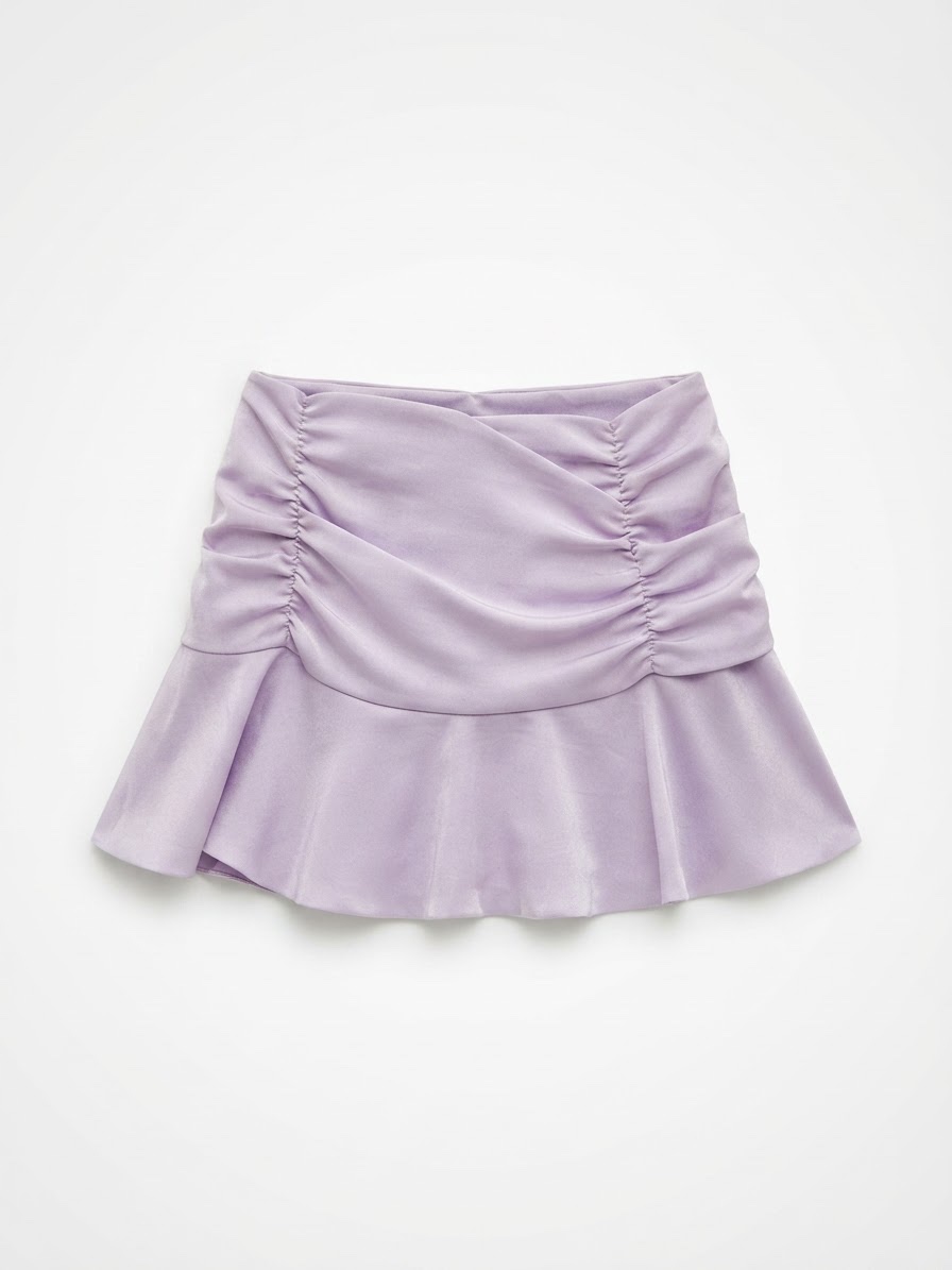 Jupe mauve lilac mini 