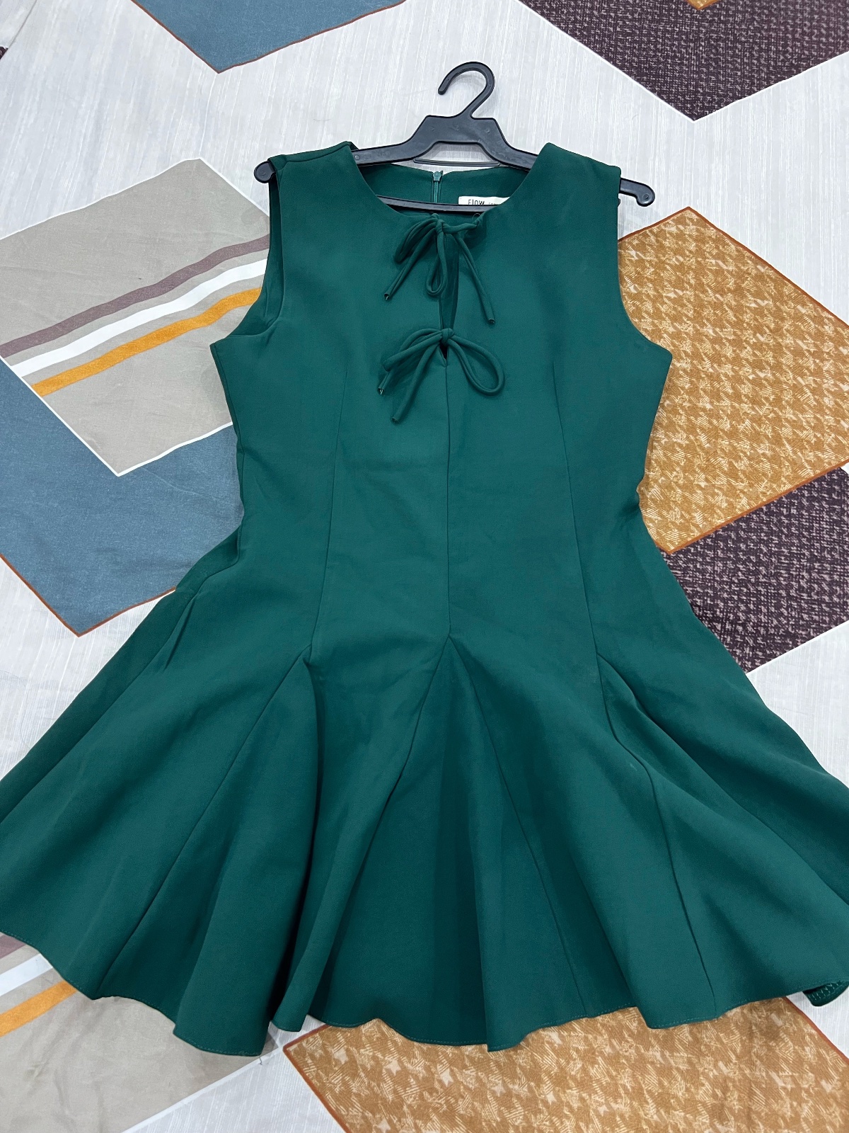 Robe vert courte 