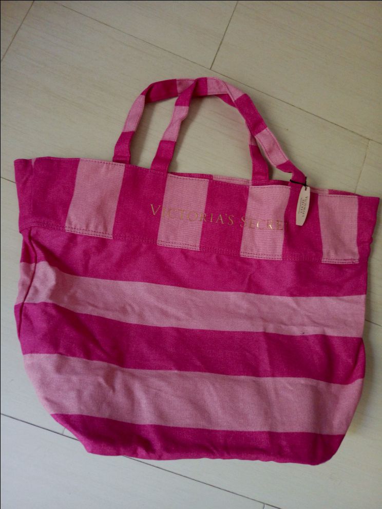Sac en toile Victoria s secret 