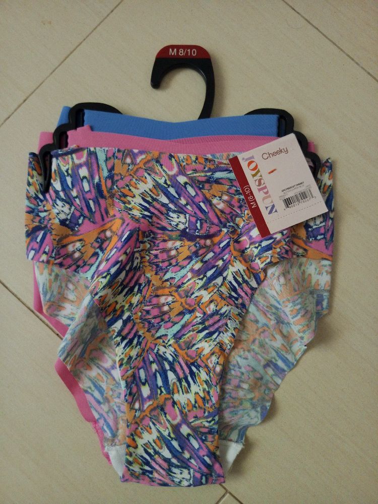 Lot de 3 slips sans couture Cheeky
