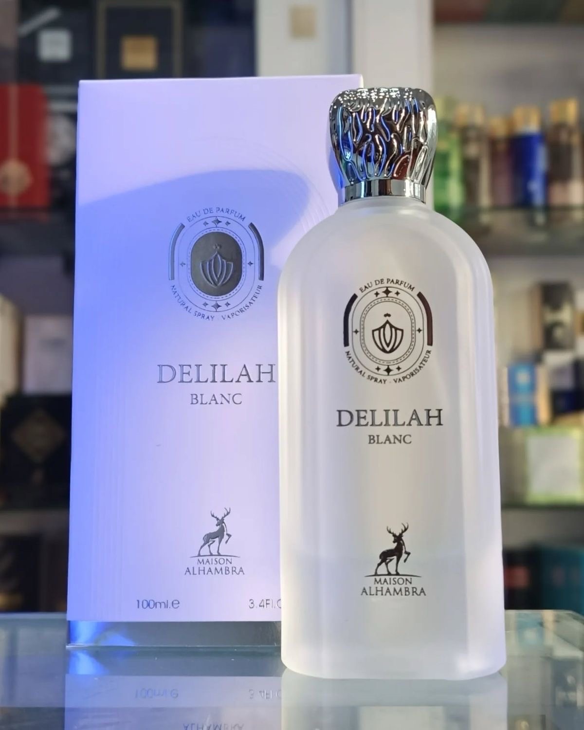 Parfum DELILAH blanc  de maison ALHAMBRA 