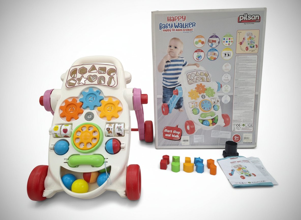 مشاي Trotteur "Happy Baby Walker" de Pilsan